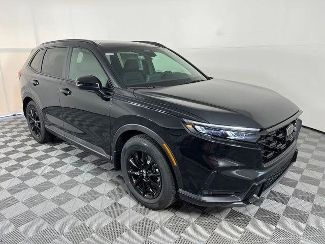 New 2026 Crystal Black Pearl Honda 2WD Sport-L Hybrid image 1