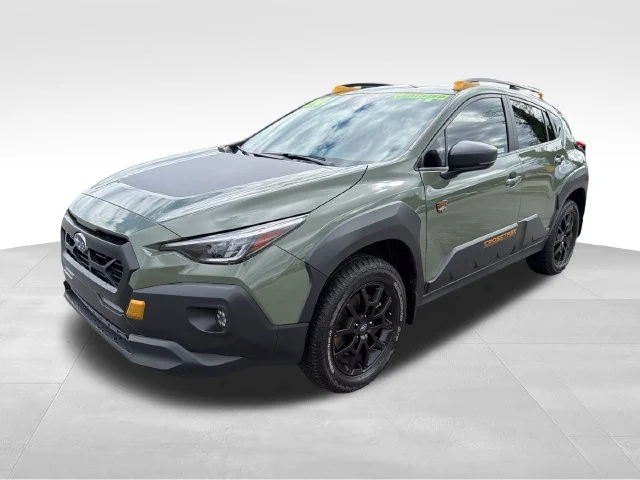 Certified Used 2024 Green Subaru Wilderness image 3