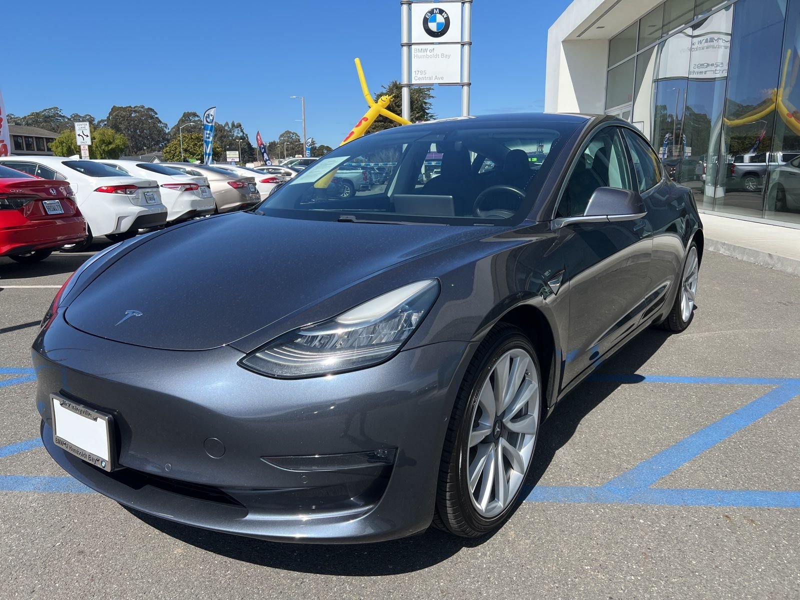 Used 2018 Tesla Model 3 Long Range with VIN 5YJ3E1EA9JF015069 for sale in McKinleyville, CA