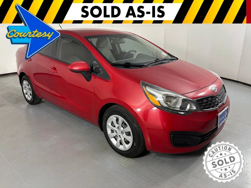 Certified Used 2013 Signal Red Kia LX image 1