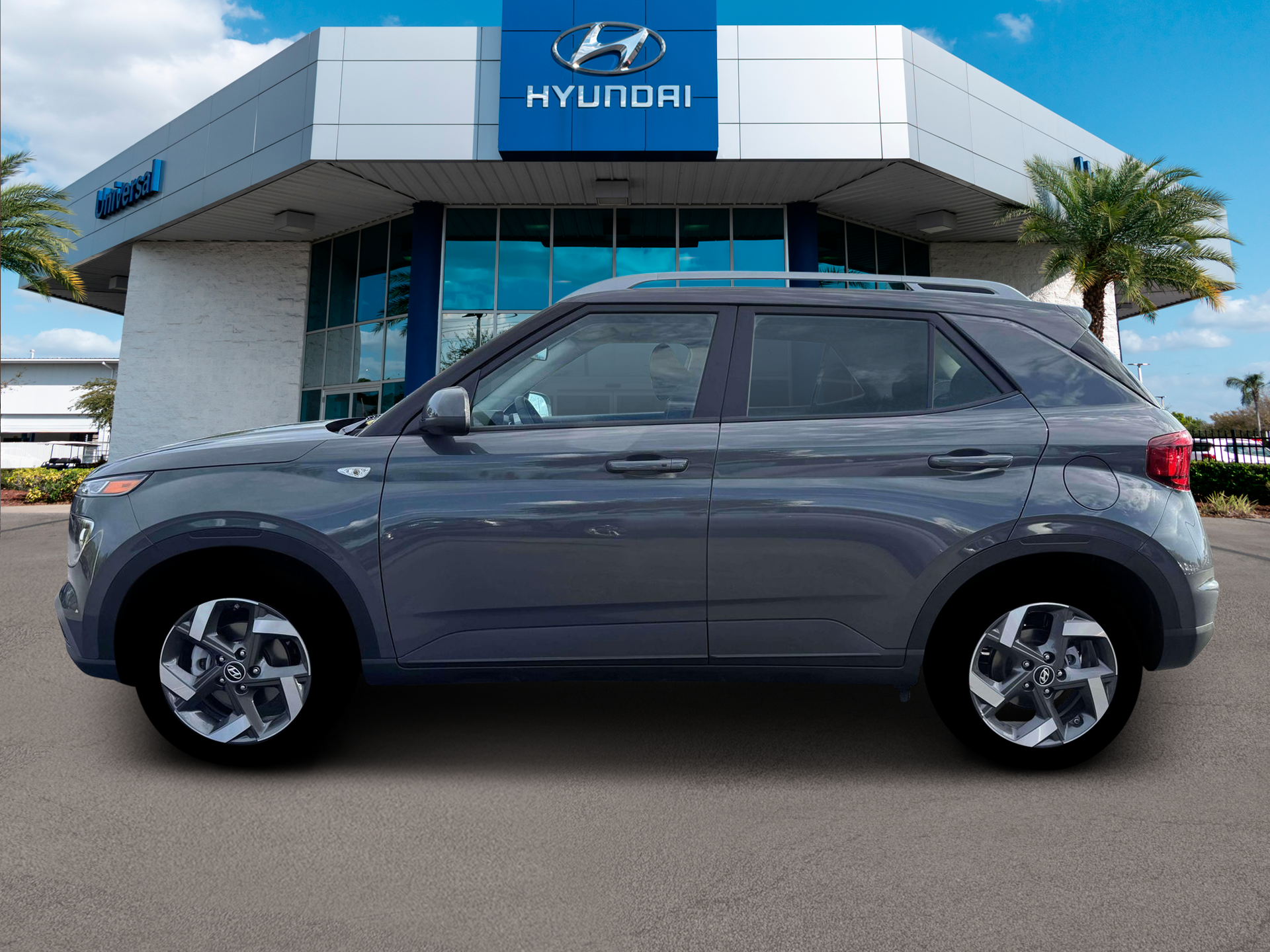 New 2026 Gray Hyundai SEL image 3