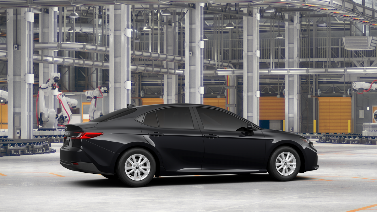 New 2026 Midnight Black Metallic Toyota LE image 11