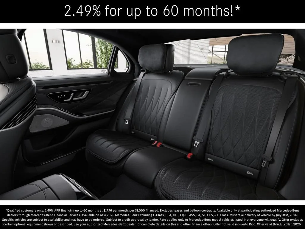 New 2026 Obsidian Black Metallic Mercedes-Benz AMG® S 63 E 4MATIC Sedan image 47