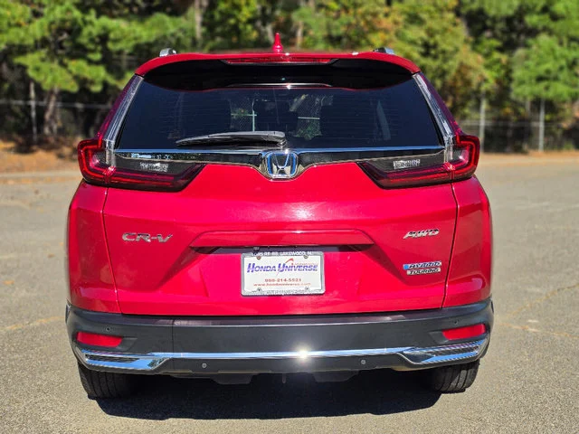 Certified Used 2022 Radiant Red Metallic Honda HYBRID TRG image 5