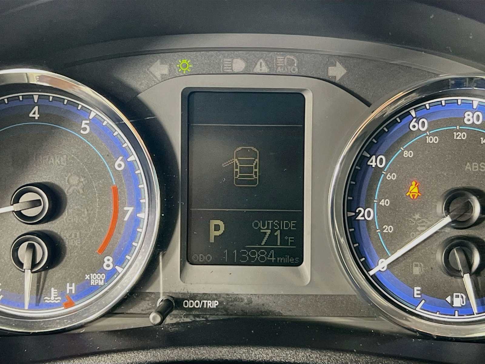 Used 2018 Super White Toyota LE image 12