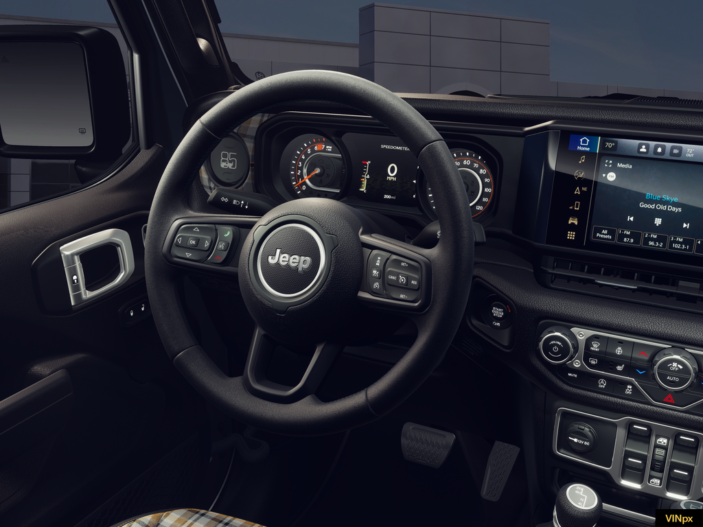 New 2026 Bright White Clear-Coat Exterior Paint Jeep 85th Anniversary Edition image 22