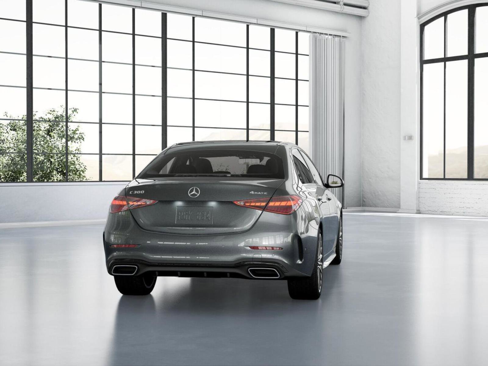New 2026 Selenite Grey Metallic Mercedes-Benz C 300 image 25