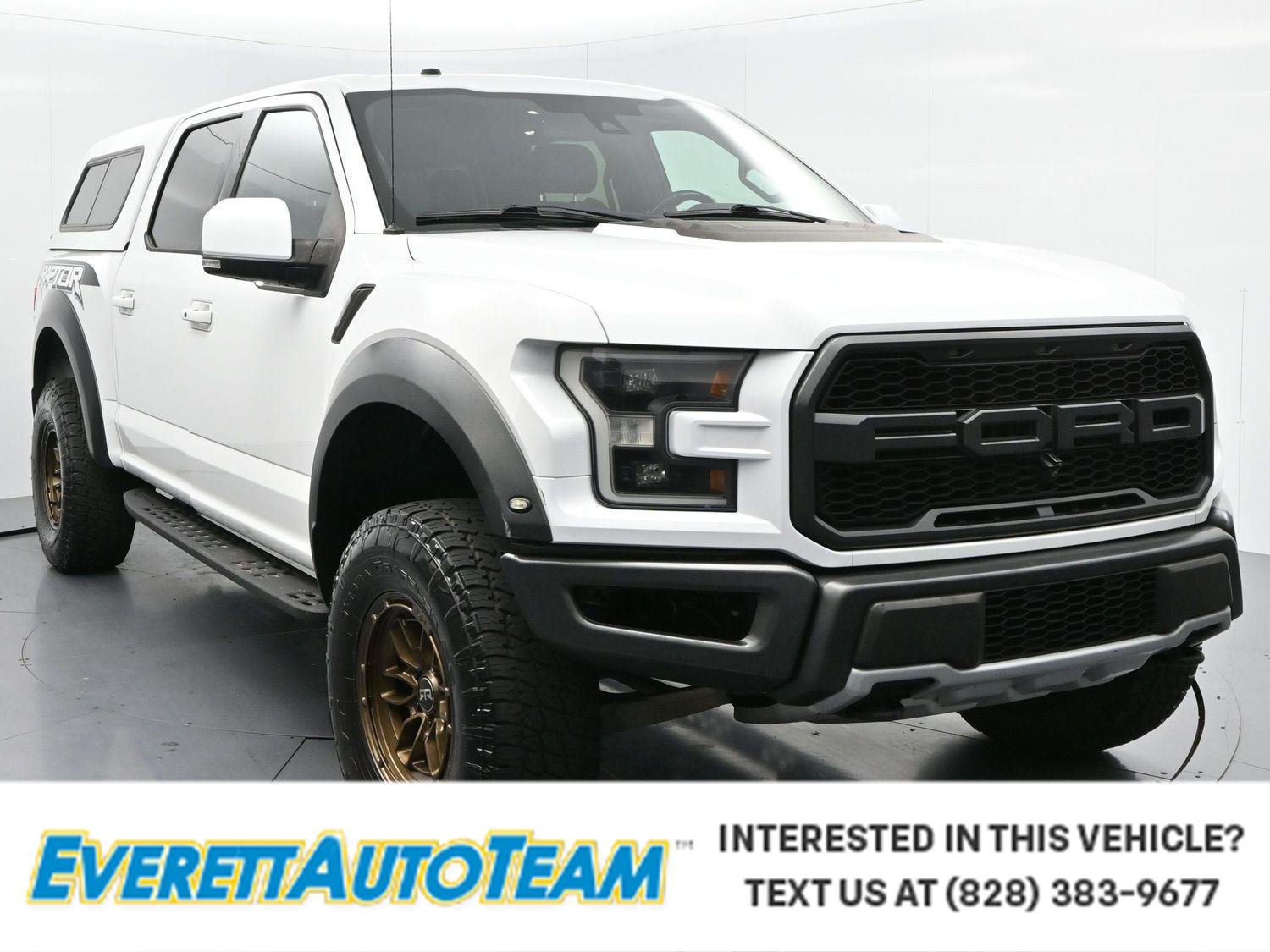 Used 2018 Oxford White Ford Raptor image 1