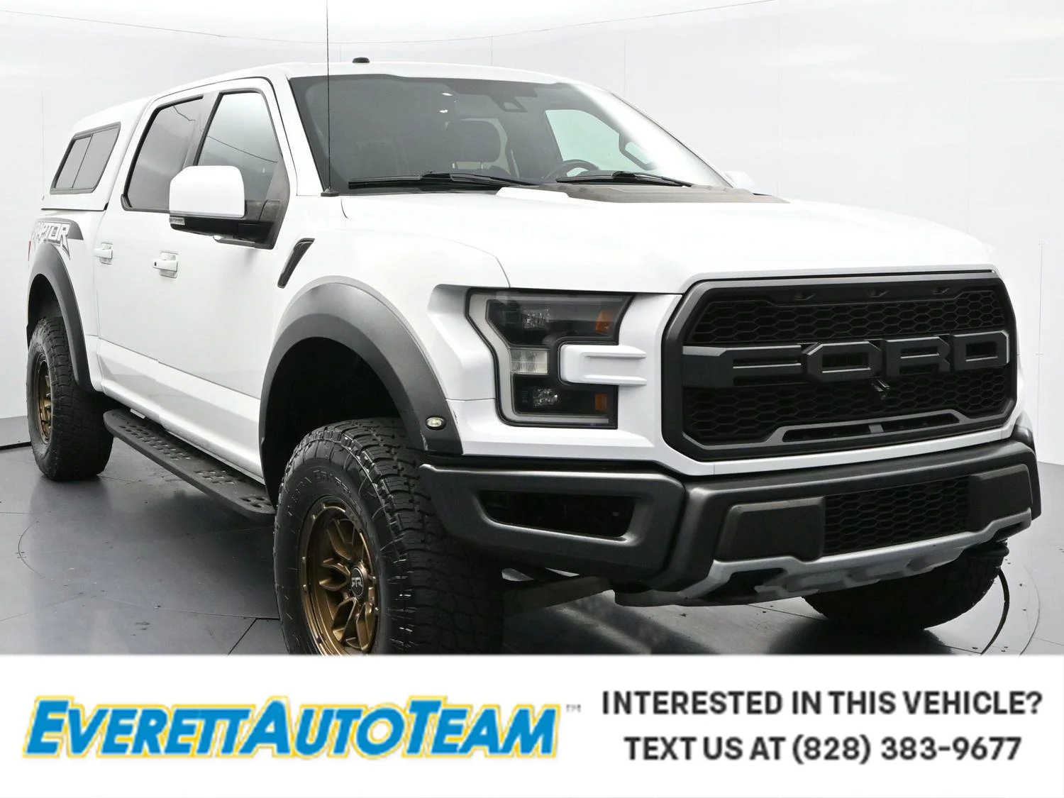 Used 2018 Oxford White Ford Raptor image 1