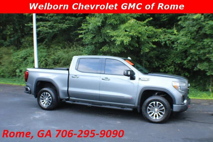 Used 2020 SATIN STEEL METALLIC GMC AT4 image 1