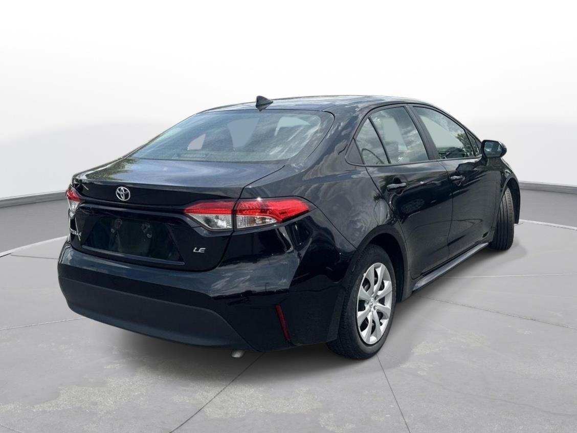 Certified Used 2024 Midnight Black Metallic Toyota LE image 6
