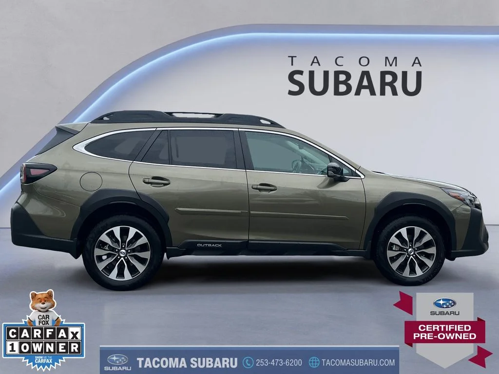 Certified Used 2025 Green Subaru Limited image 6