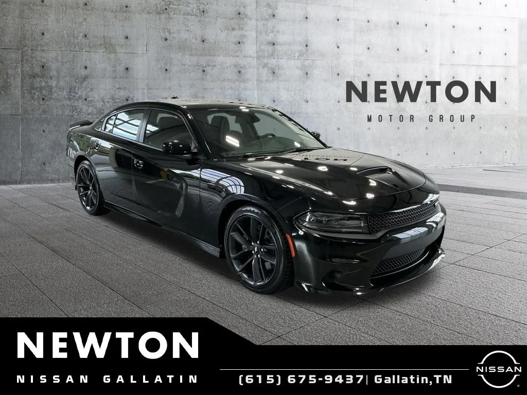 Used 2021 Pitch Black Clearcoat Dodge GT image 1