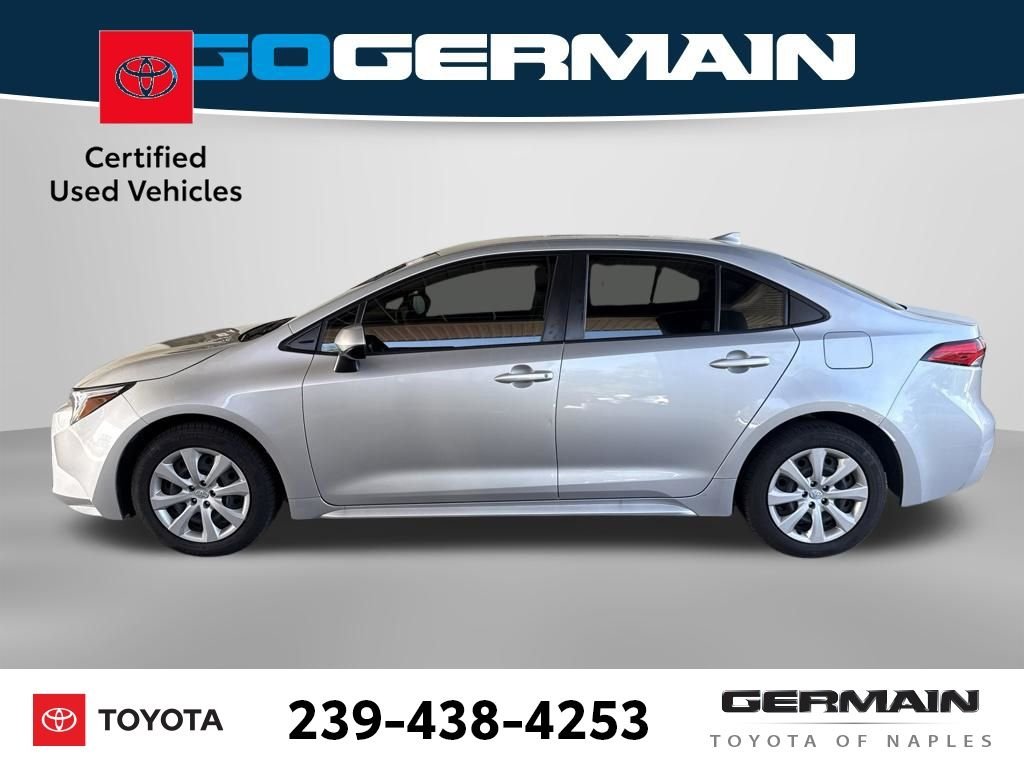 Used 2023 Silver Toyota LE image 3