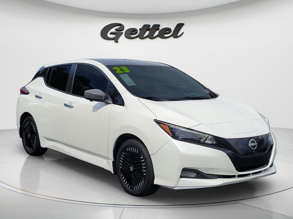 Used 2023 Nissan Leaf SV Plus with VIN 1N4CZ1CV2PC560519 for sale in Bradenton, FL