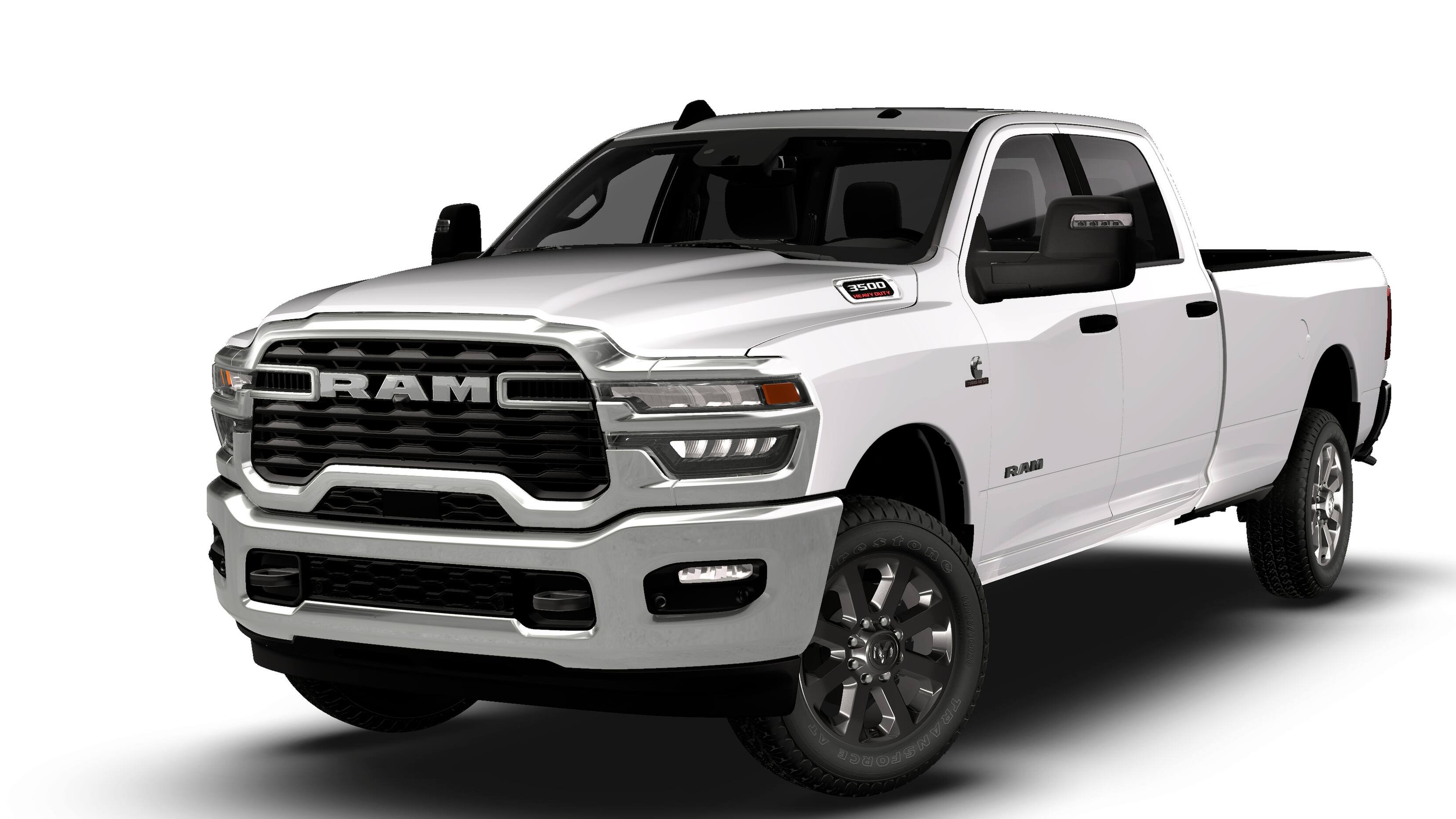 New 2027 Bright White Clear-Coat Exterior Paint RAM Big Horn image 13