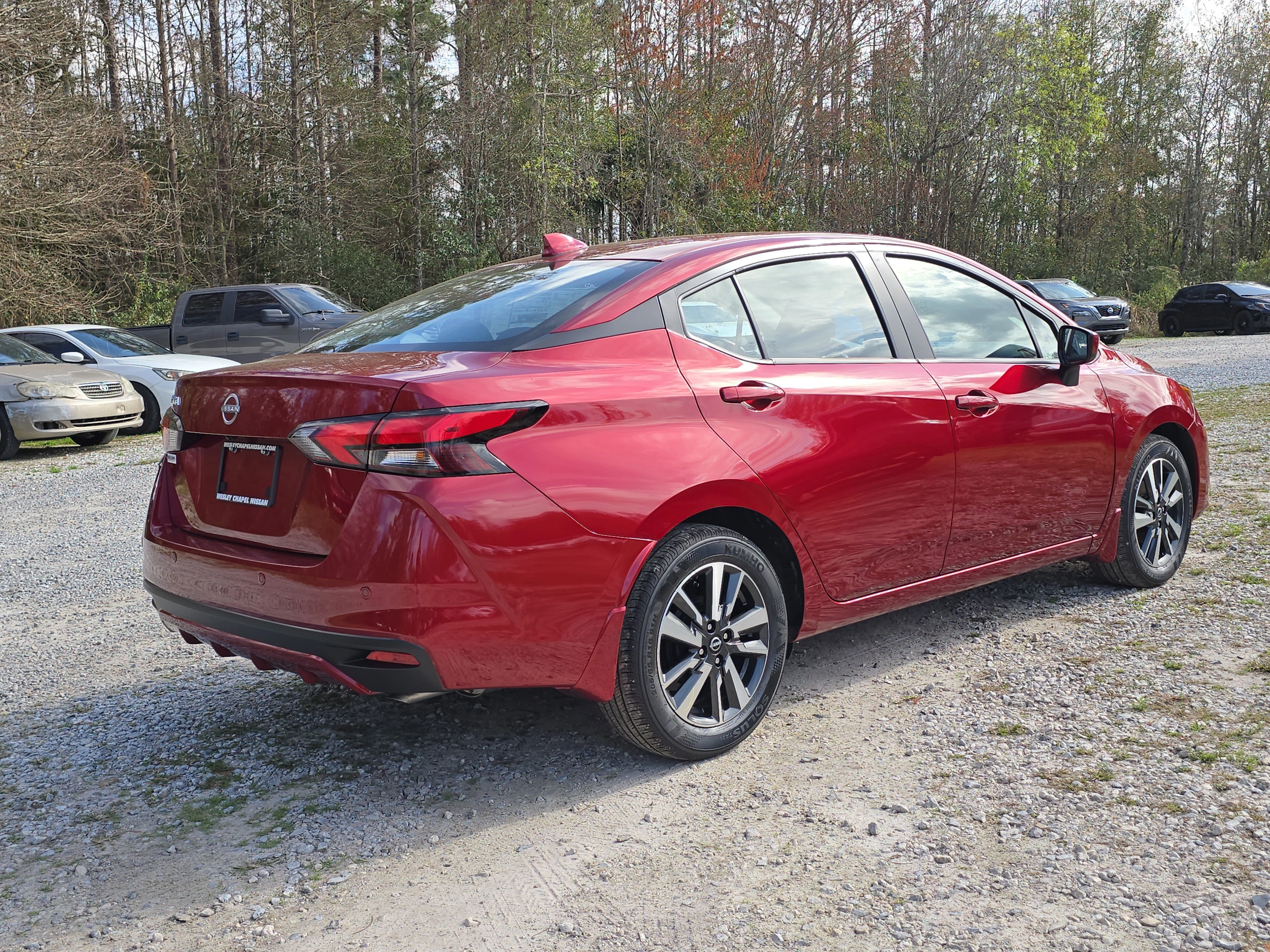 New 2025 Scarlet Ember Tintcoat Nissan SV image 8