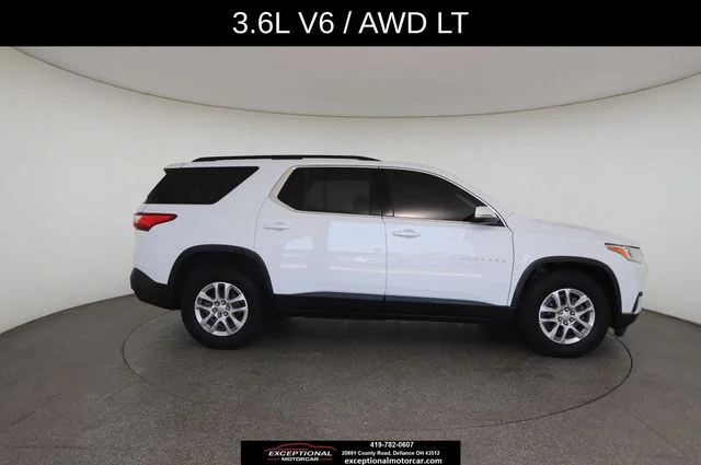 Used 2021 White Chevrolet 3LT W/Leather image 23