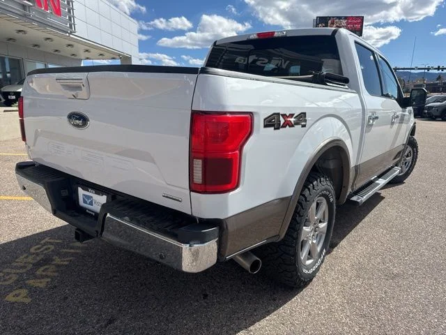 Used 2018 Oxford White Ford Lariat image 3