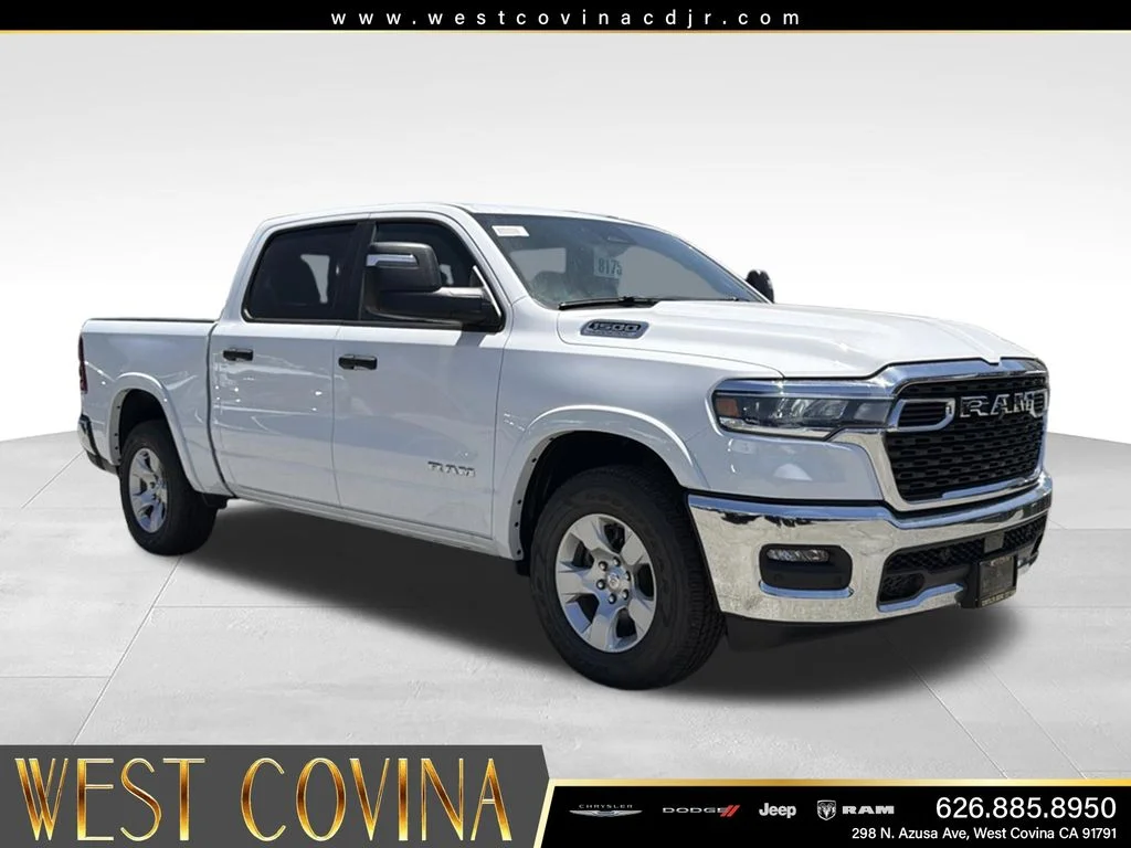 New 2026 Bright White Clear-Coat Exterior Paint RAM Big Horn/Lone Star image 5