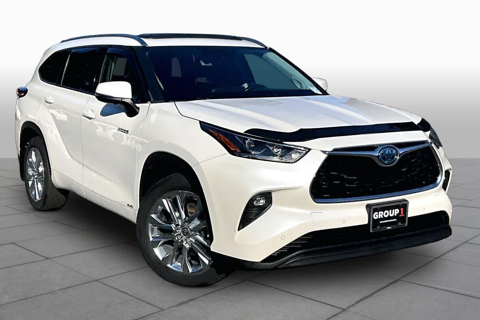 Used 2021 Blizzard Pearl Toyota Hybrid Limited image 3