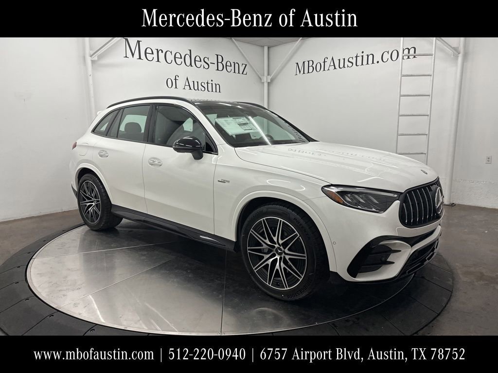 New 2026 Polar White Mercedes-Benz AMG® GLC 43 4MATIC® SUV image 34