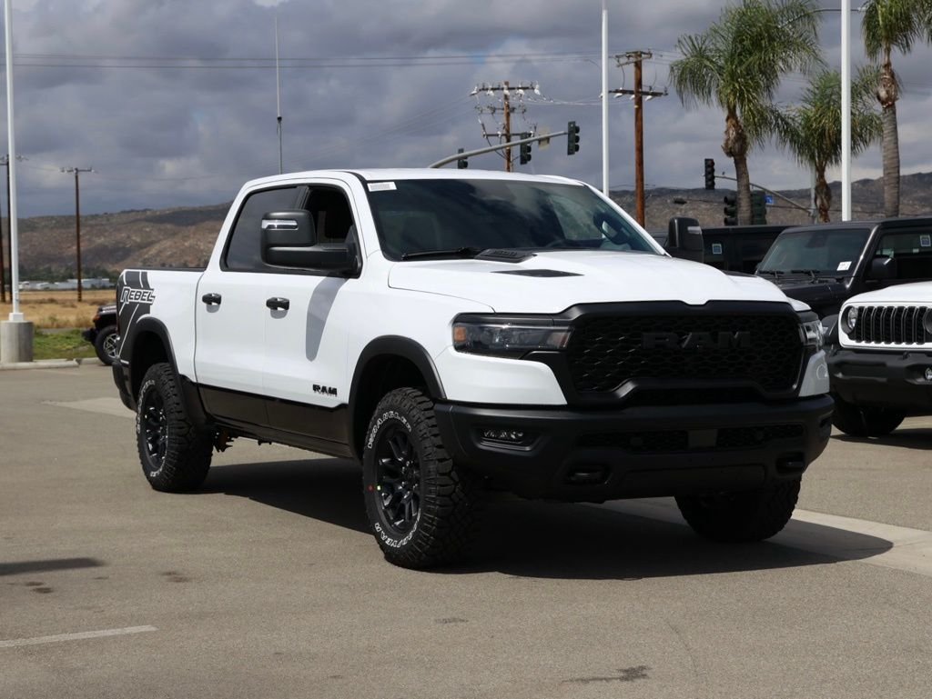 New 2026 Bright White Clear-Coat Exterior Paint RAM Rebel image 1