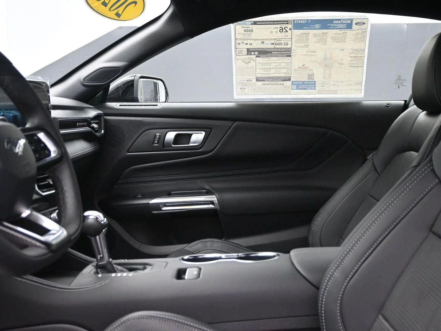 New 2025 Shadow Black Ford EcoBoost® Premium Fastback image 17