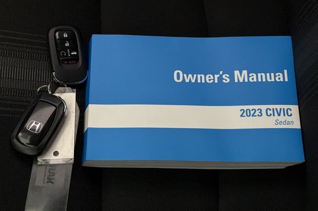 Certified Used 2023 Aegean Blue Metallic Honda Sport image 13