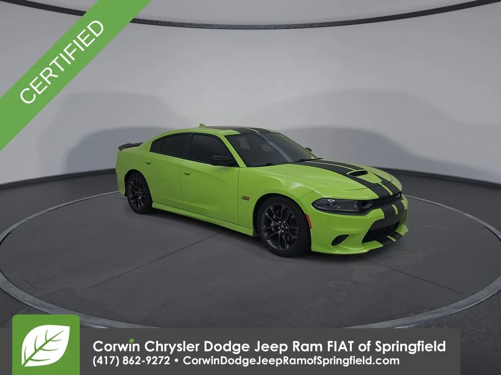 Used 2023 Green Dodge R T Scat Pack image 4