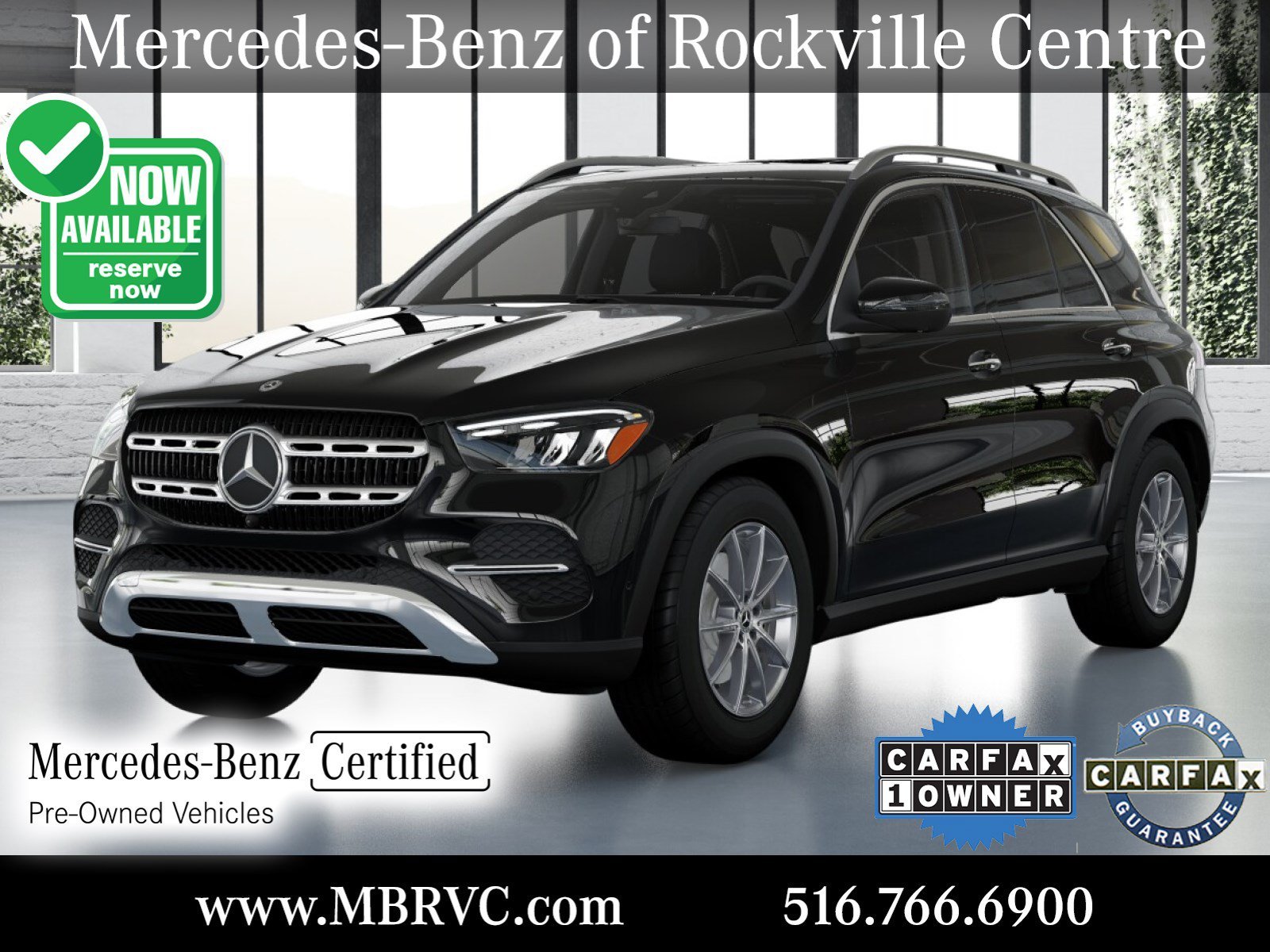 Certified Used 2024 Black Mercedes-Benz GLE 350 image 1