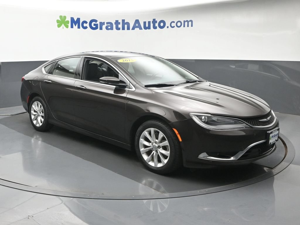 Used 2015 Chrysler 200 C with VIN 1C3CCCCG9FN661511 for sale in Cedar Rapids, IA