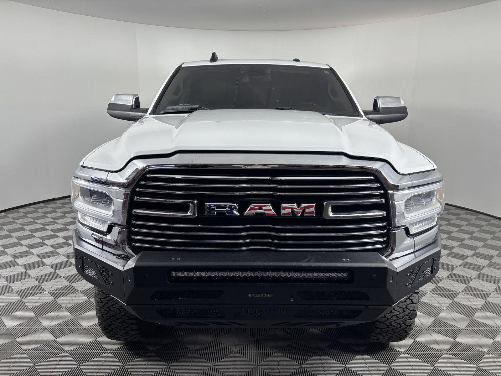 Used 2022 Bright White Clearcoat Ram Laramie image 11