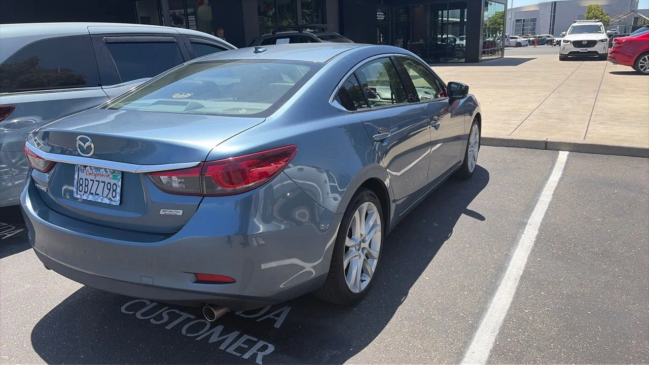 Used 2017 Blue Reflex Mica Mazda Touring image 2