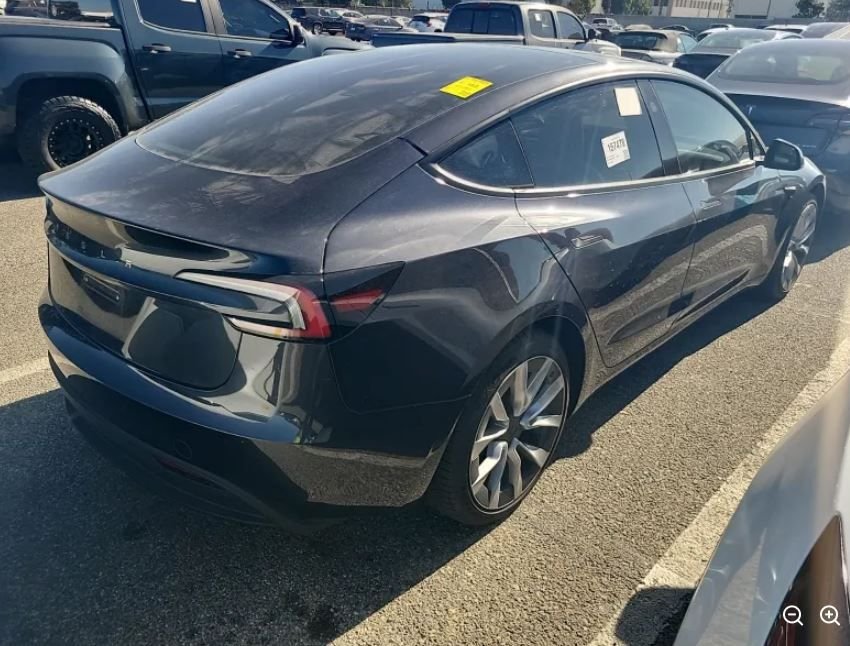Used 2024 Black Tesla Base image 3