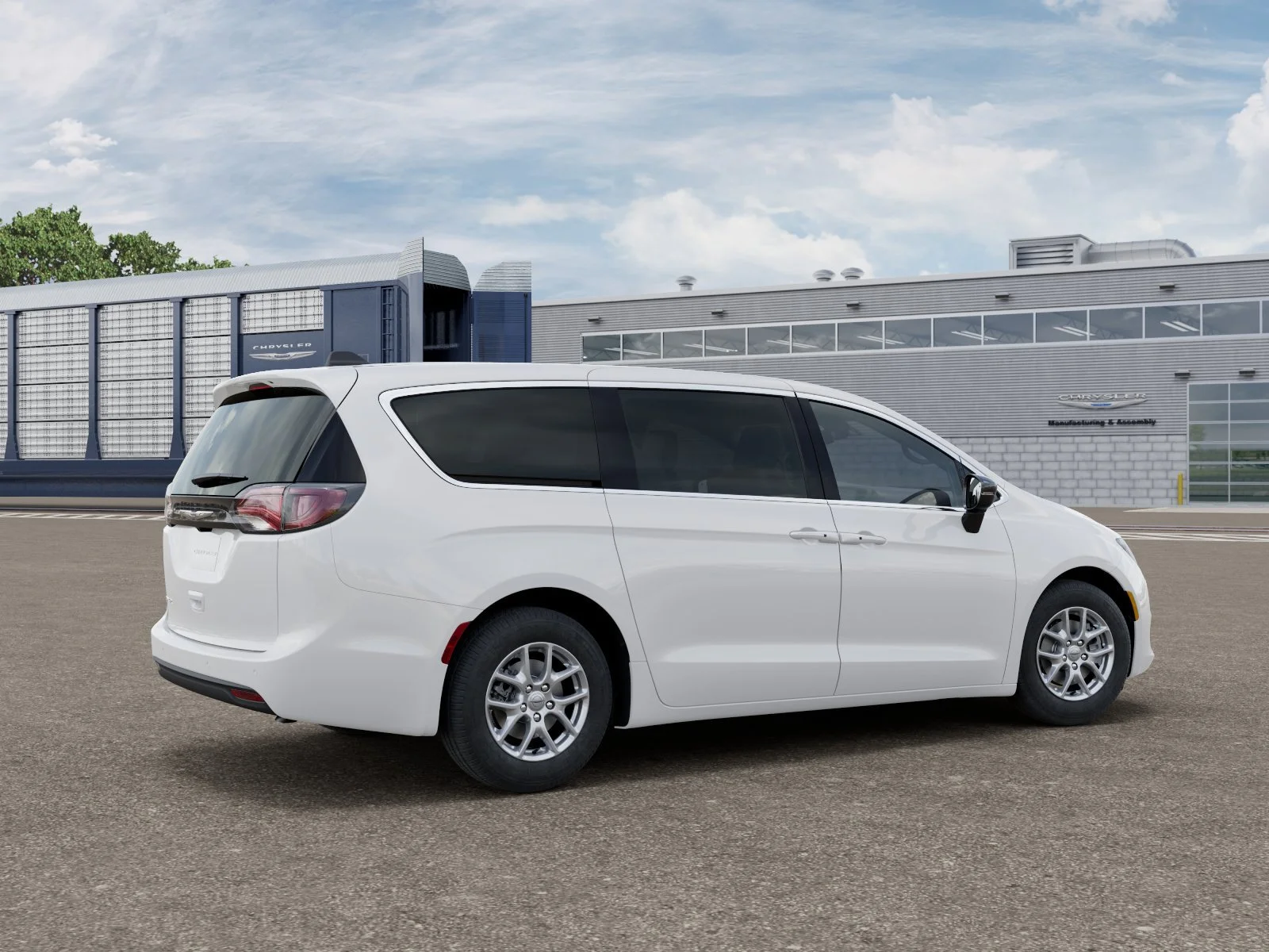 New 2027 Bright White Clear-Coat Exterior Paint Chrysler LX image 4
