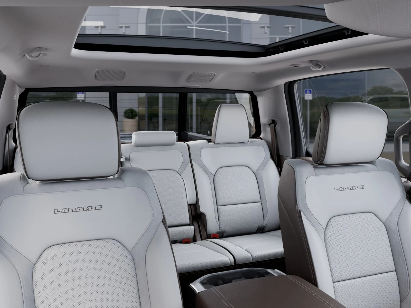 New 2026 Bright White Clear-Coat Exterior Paint RAM Laramie image 83
