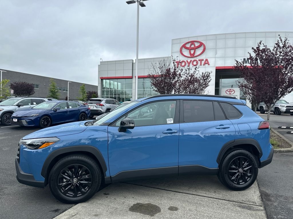Certified Used 2026 Blue Toyota LE image 2