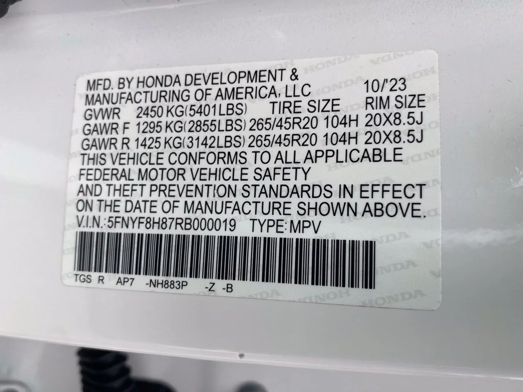 Used 2024  Honda Black Edition image 22