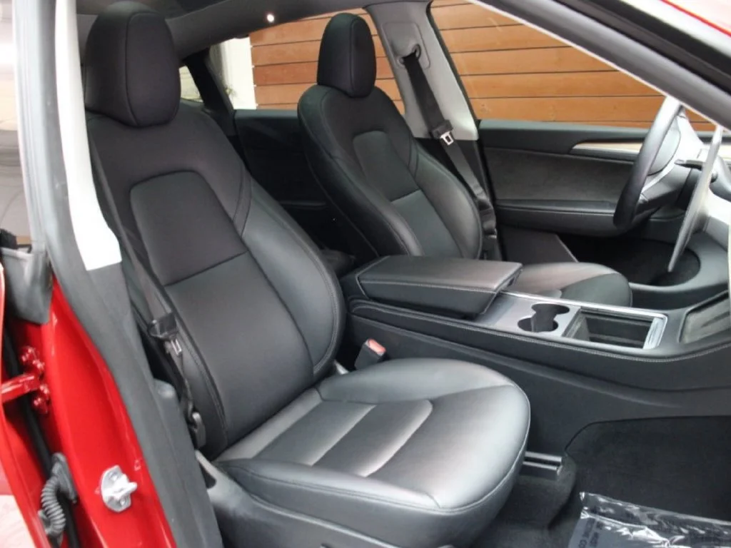 Used 2023 Red Multi-Coat Tesla Long Range image 6