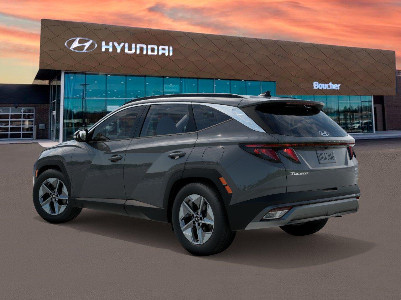 New 2026 Hampton Gray Hyundai SEL Plus AWD image 5