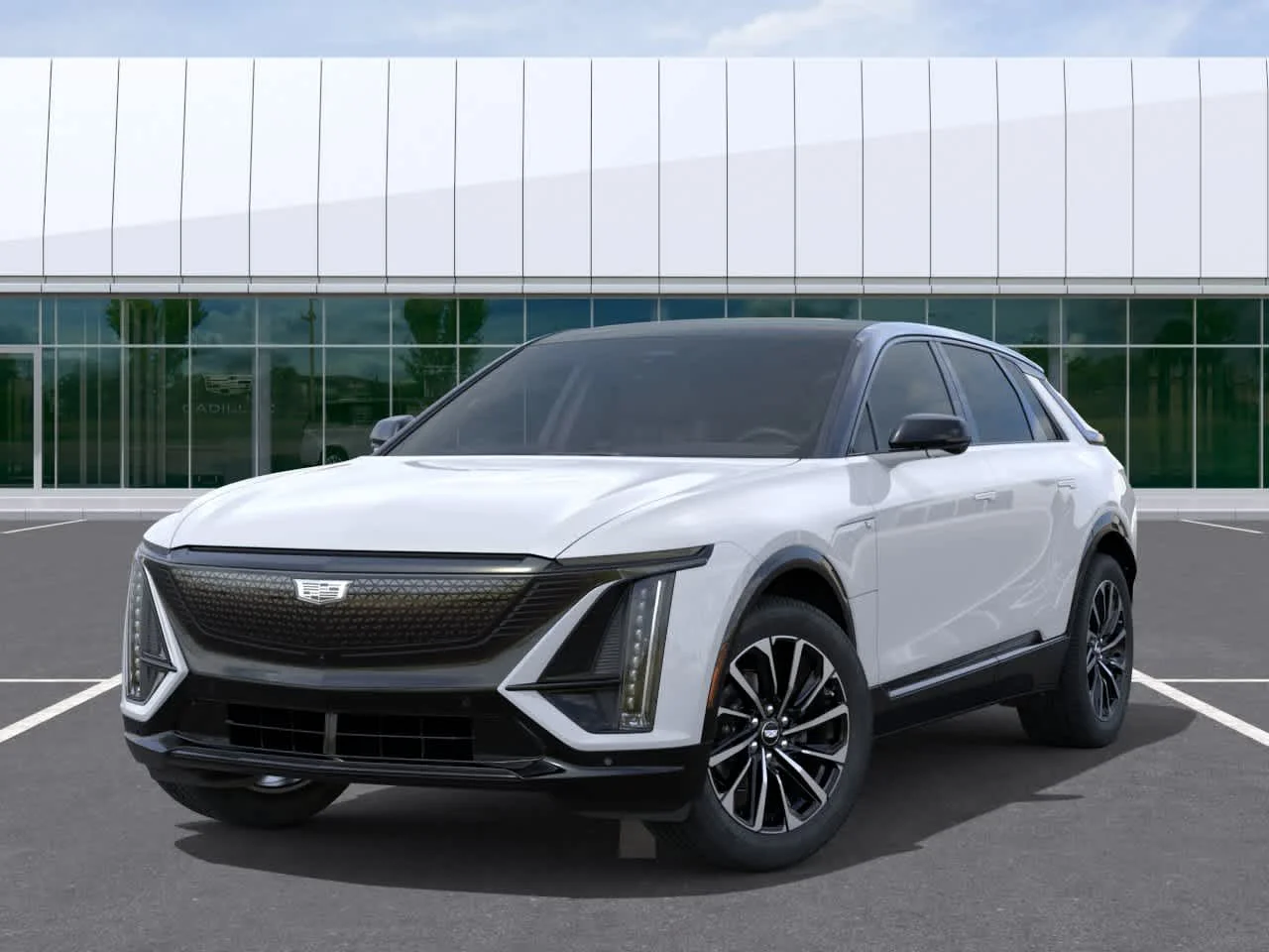 New 2026 Vibrant White Tricoat Cadillac Sport image 6