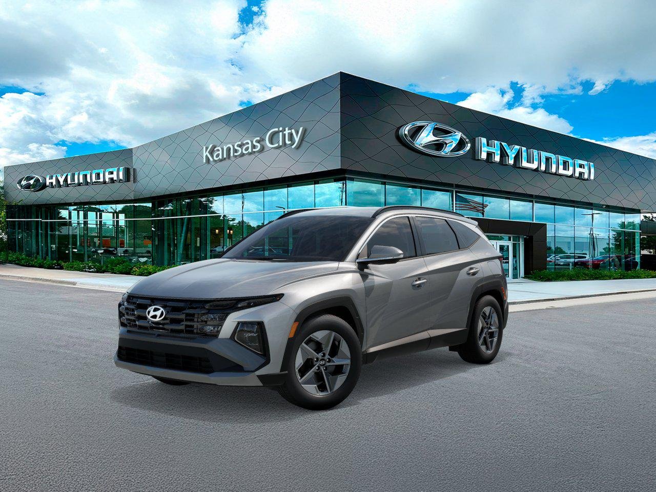 New 2026 Shimmering Silver Hyundai SEL FWD image 1