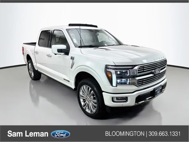 New 2026 Star White Metallic Tri-Coat Ford Platinum® image 1