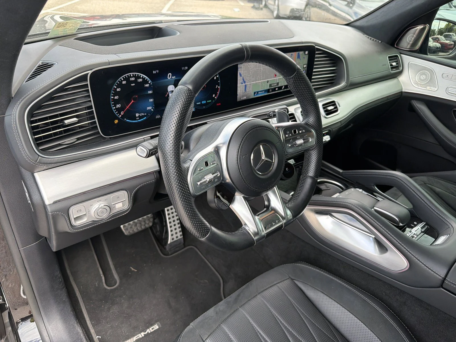 Used 2021 Black Mercedes-Benz GLS 63 AMG® image 21