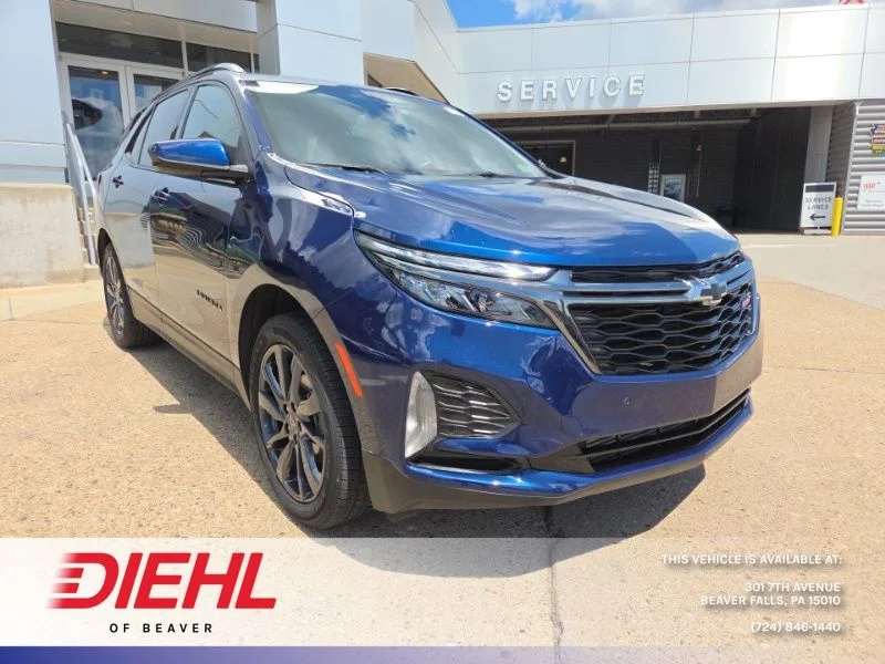 Used 2022 Blue Chevrolet RS image 1