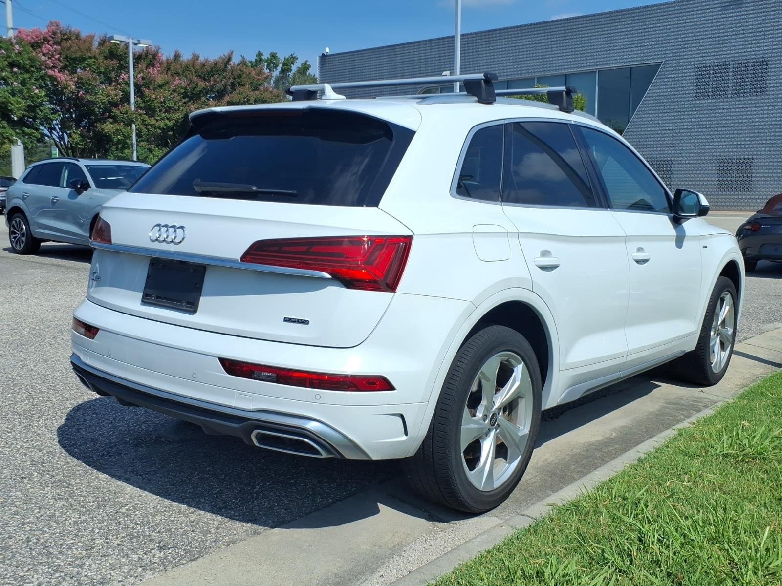 Used 2023 Glacier White Metallic Audi S line Premium Plus image 3