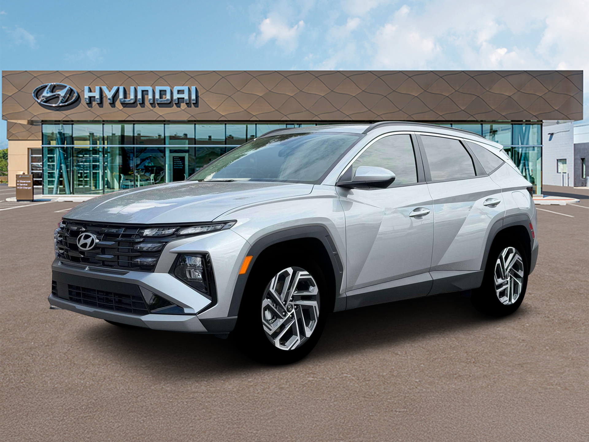 New 2026 Shimmering Silver Hyundai SEL Plus FWD image 2