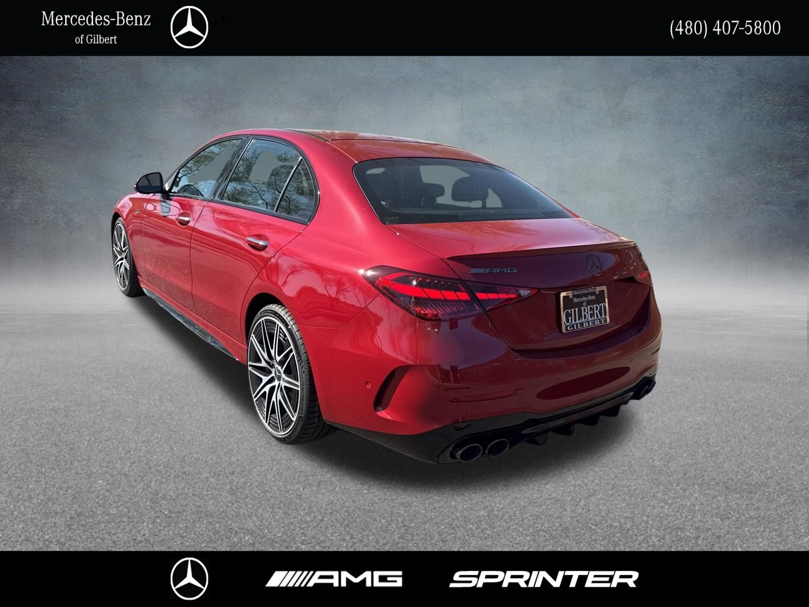 New 2026 MANUFAKTUR Patagonia Red Metallic Mercedes-Benz C 43 AMG® image 4