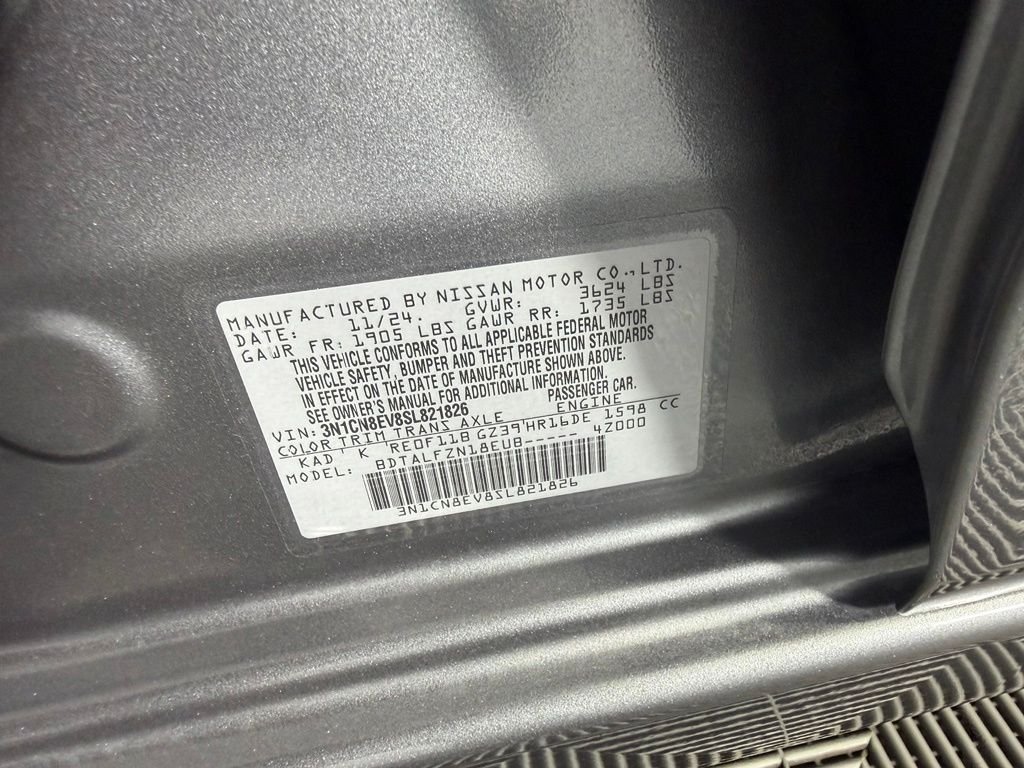 2025 Nissan Versa Sedan SV - Photo 23